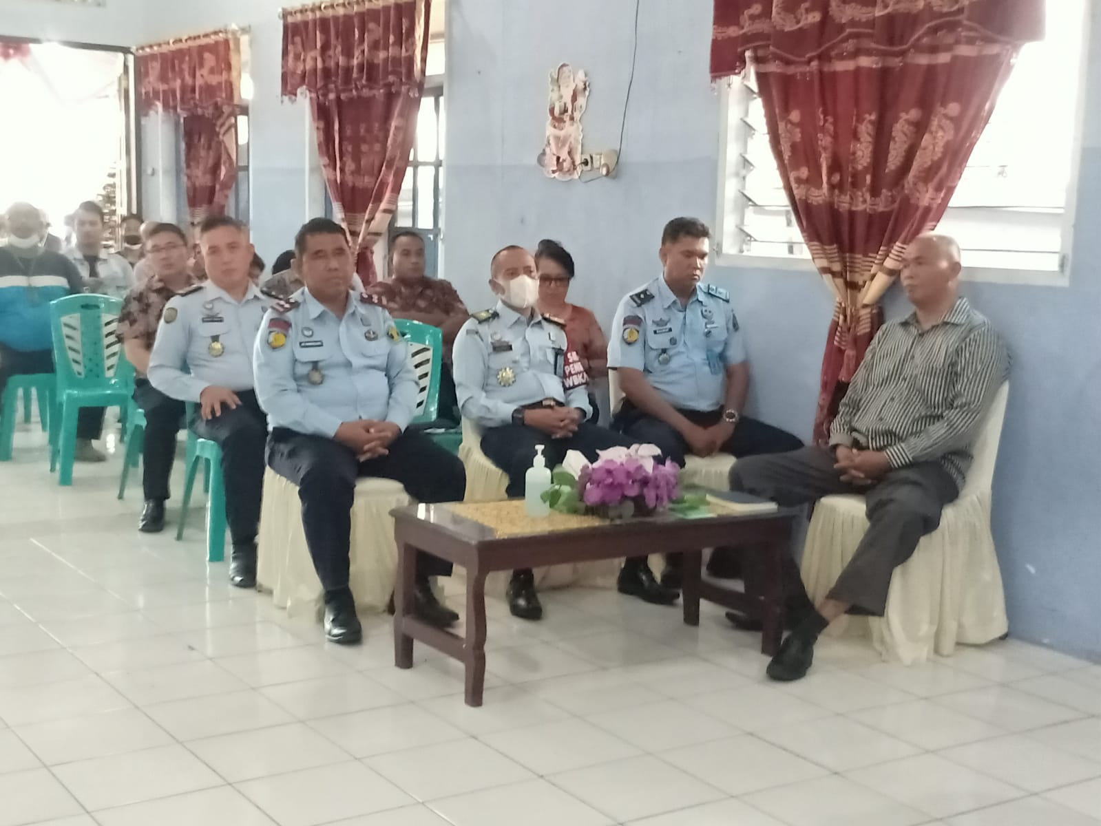 Suasana natal di Lp Manado 