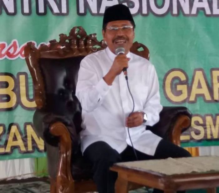 Ketua Pengurus Wilayah Dewan Masjid Indonesia Jawa Timur M Roziqi