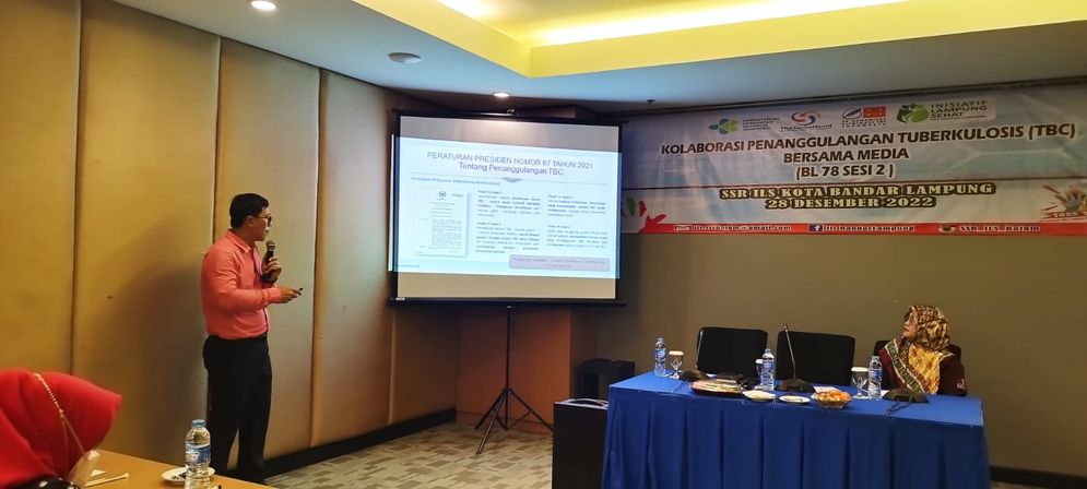 Insiatif Lampung Sehat (ILS), bersama Dinkes Bandar Lampung dan PR Komunitas Eliminasi TBC Indonesia menggelar diskusi koloborasi penanggulangan Tuberkulosis (TBC) 