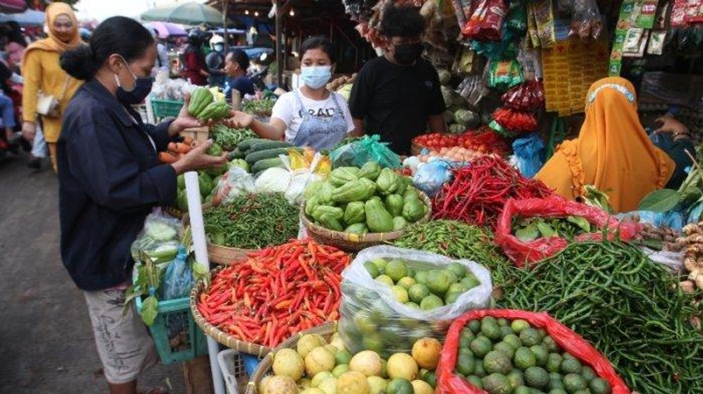 Ilustrasi pasar tradisional.