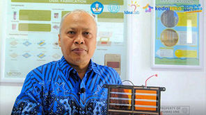 Matching Fund Kedaireka UNS Solo Ciptakan Panel Surya Berbasis Zat Warna