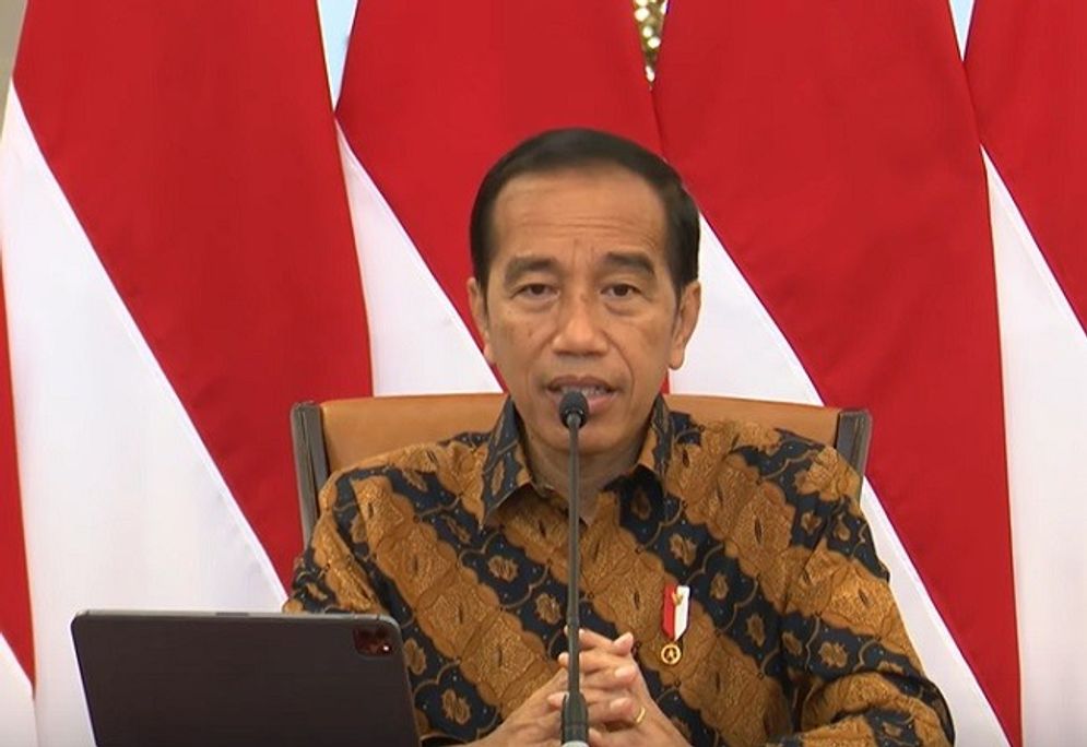 Presiden Joko Widodo (Jokowi) memberikan sekilas refleksi perjalanan Indonesia dalam menghadapi tahun 2022.