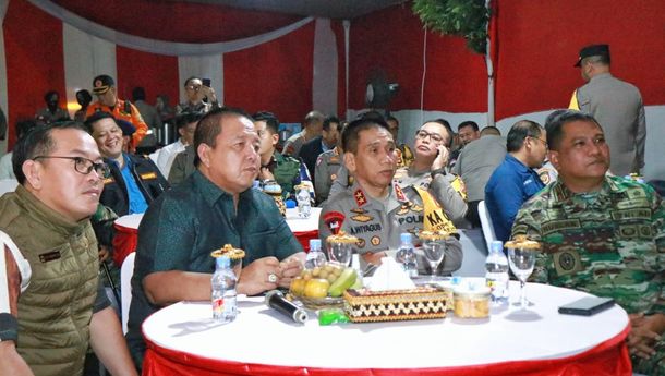 Gubernur Arinal Bersama Forkopimda Pemantauan dan Peninjauan Tahun Baru 2023