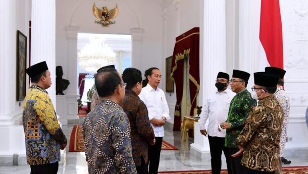 Presiden Jokowi Terima Ketua Umum PBNU