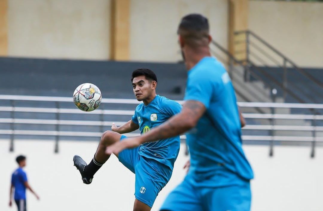 Salah satu pemain yang hengkang dari Barito Putera, Ambrizal Umanailo. (Foto: Akun Instagram Resmi PS Barito Putera)