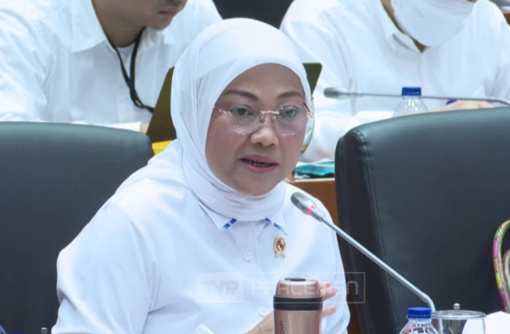 Menteri Ketenagakerjaan Ida Fauziyah.