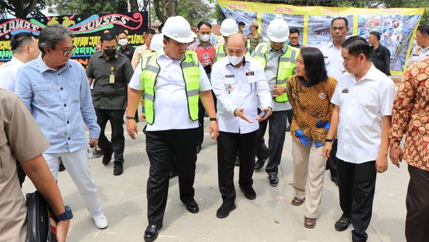 Gubernur Arinal Resmikan Pembangunan Jalan dan Pedestrian Ruas Mayjend. H.M Ryacudu