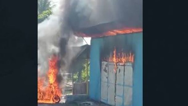 Cekcok Gara-Gara Uang 100 Ribu Rupiah,  Suami Istri Bakar Kios dan Bengkel Milik Sendiri