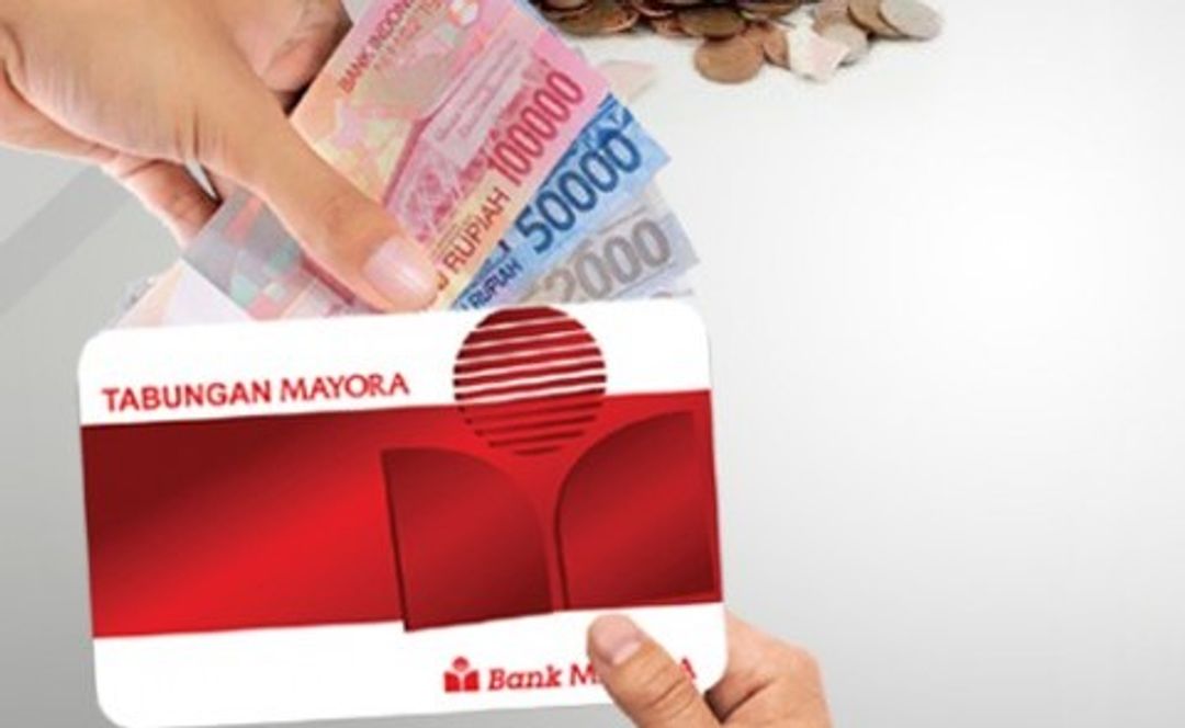 Ilustrasi tabungan Bank Mayora.