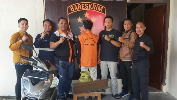 Amankan Perjalanan Kereta Api, Divre IV Tanjungkarang Tangkap Pencuri Rel