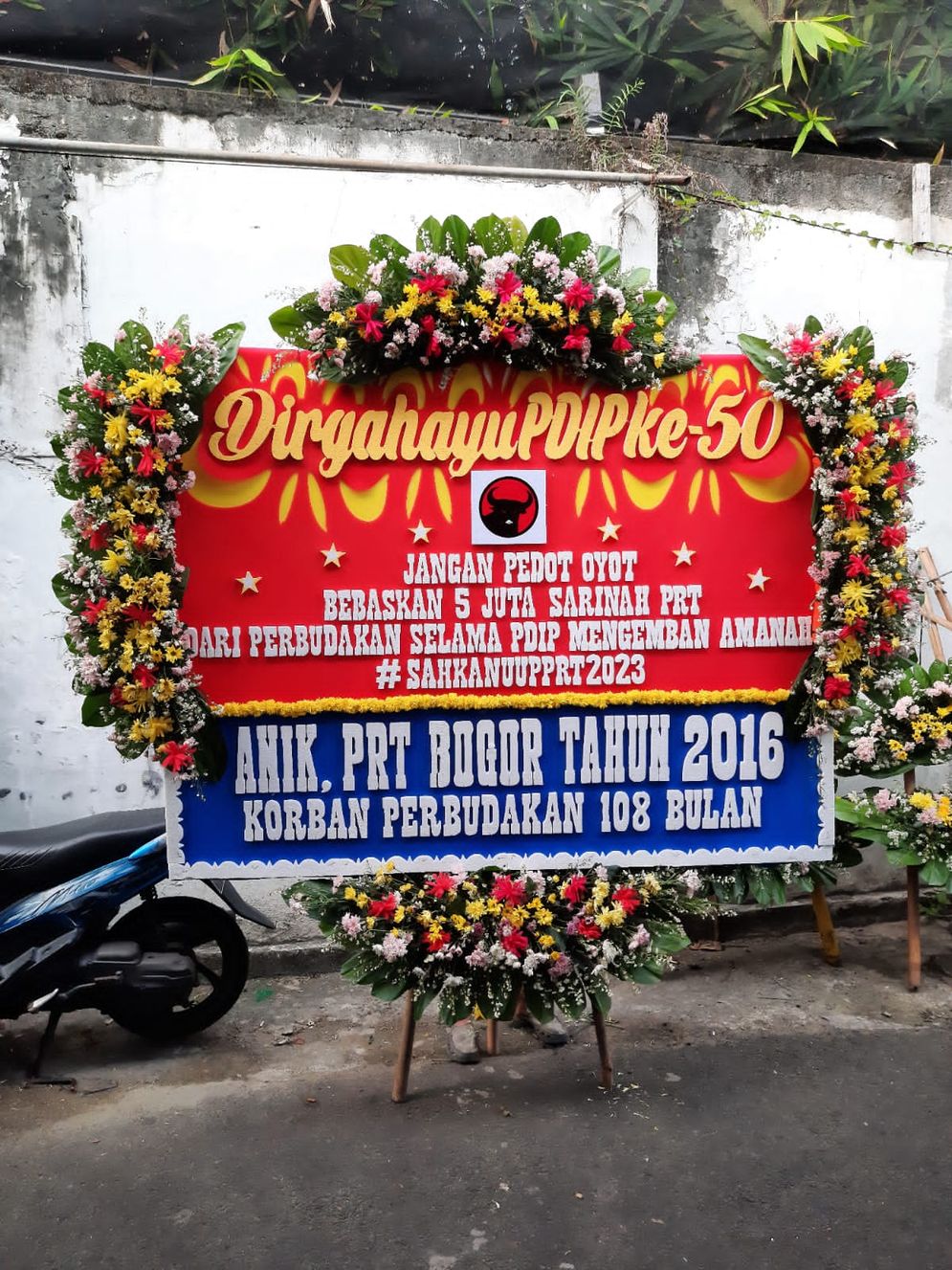 Korban Perbudakan, Ucapkan Selamat Ulang Tahun untuk PDIP, Tuntut Sahkan RUU PPRT