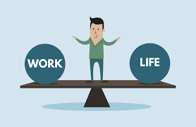 Ilustrasi work life balance