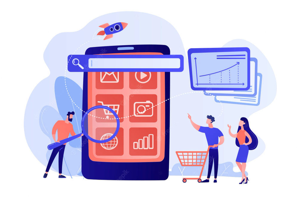 Ilustrasi E-commerce (Freepik)