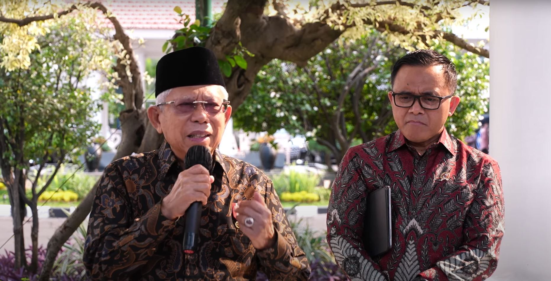 Wakil presiden KH Ma'ruf Amin mengingatkan ASN untuk netral di tahun politik. (Foto : Biro Wapres)