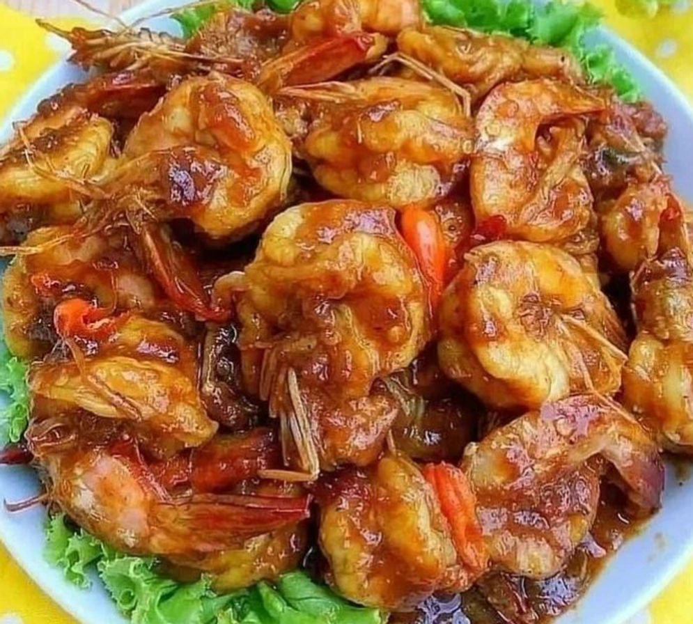 Udang Goreng Asam