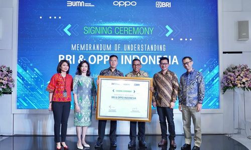 BRI Jalin Kerja Sama dengan Oppo Indonesia Perluas Transaksi Digital