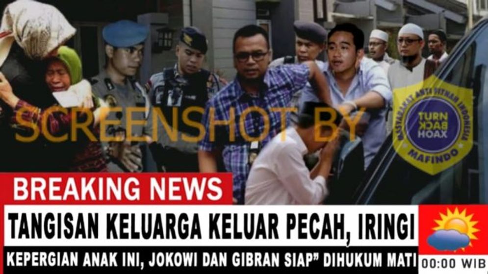 Video Gibran Dihukum Mati, Jokowi Stres jangan Mudah Percaya