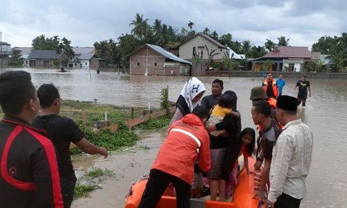 BMKG mengeluarkan peringatan dini potensi terjadinya hujan dengan itensitas sedang hingga   tinggi disertai angin kencang pada 22-23 Januari 