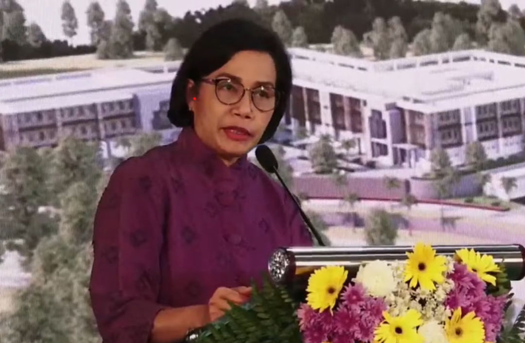 Sri Mulyani dalam Ground Breaking Kampus III UIN Maulana Malik Ibrahim Malang, dikutip Selasa, 24 Januari 2023