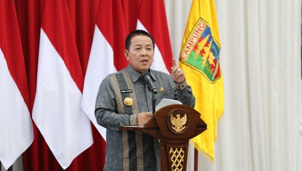 Lampung Peringkat Pertama se-Indonesia Presentase Realisasi Belanja APBD Tahun Anggaran 2022