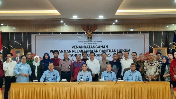 Kemenkumham Lampung Komitmen Optimalkan Bantuan Hukum Masyarakat Miskin