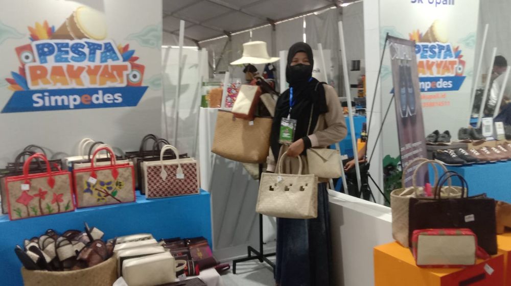 Kisah Kreativitas Kelompok Usaha Serdang Bedagai, Sulap Anyaman Pandan Jadi Produk Ekspor 