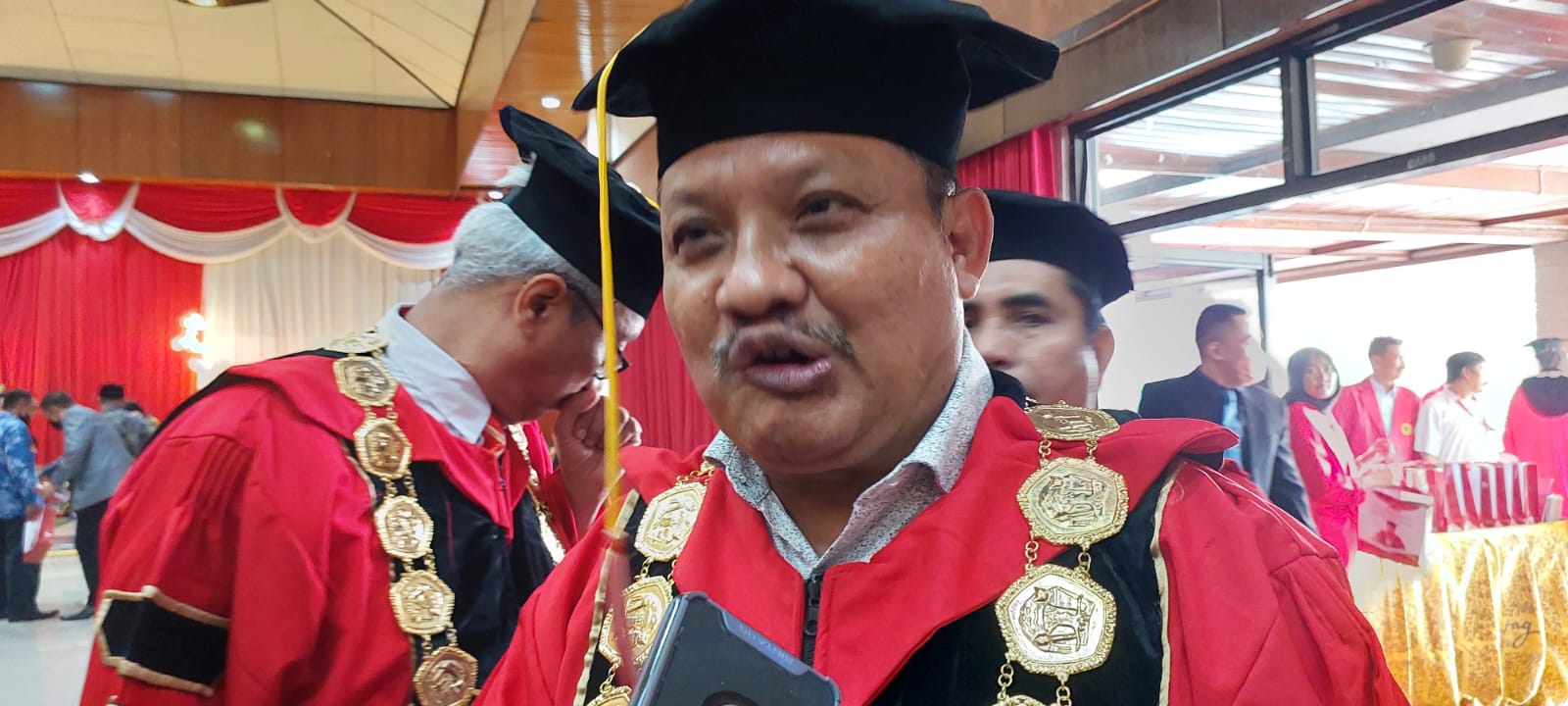 Rektor Untag Surabaya, Prof Mulyanto Nugroho. 
