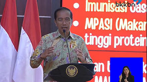 Presiden Jokowi: Tahun 2024, Target Penurunan Stunting 14 Persen Harus Tercapai 