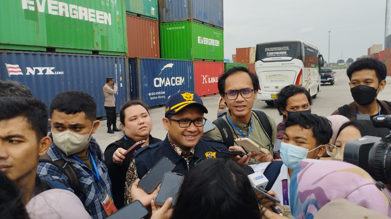 Fabrio Kacaribu Cikarang Dry Port, Kabupaten Bekasi, Jumat, 27 Januari 2023..jpeg