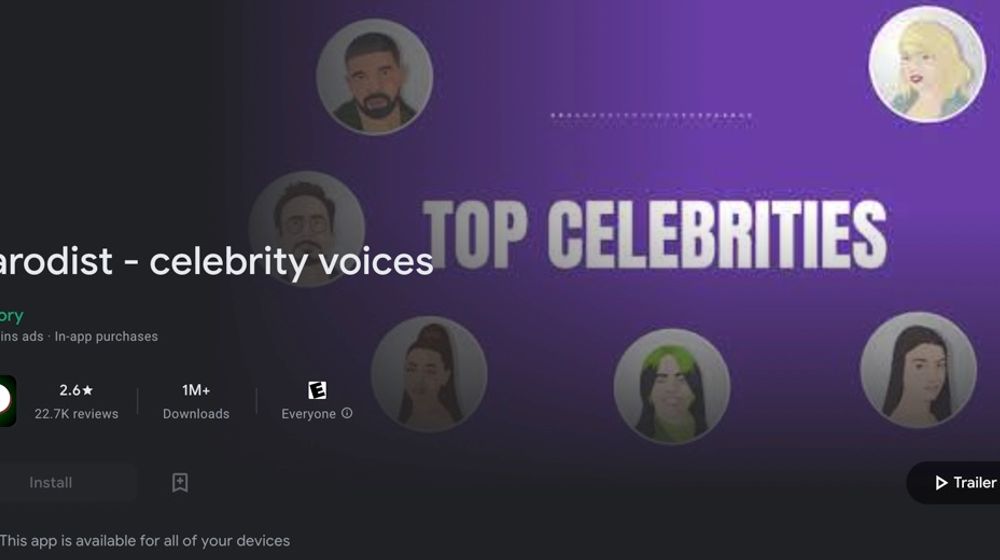 Cara Pakai Aplikasi Pengubah Suara AI Parodist, Bisa Bikin Voice Note dengan Suara Mirip Artis Terkenal!