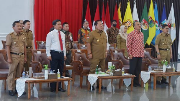 Gubernur Arinal Mengikuti Peluncuran Laporan Transparansi dan Akuntabilitas BI Tahun 2022