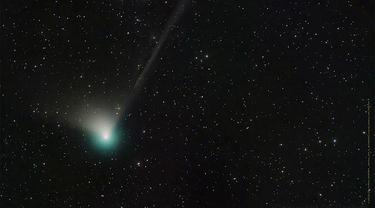 Komet hijau, yang baru ditemukan, akan berada pada jarak terdekat dengan Bumi pada Rabu, 1 Februari 2023. 