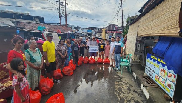 BRI Peduli salurkan Bantuan Bagi Warga Terdampak Bencana Banjir di Manado