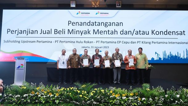 Pertamina Grup Kerjasama Perjanjian Jual Beli Minyak Mentah