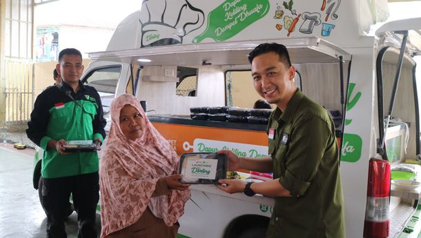 Inovasi Penyaluran Zakat, Dompet Dhuafa Lampung Hadirkan Dapur Keliling