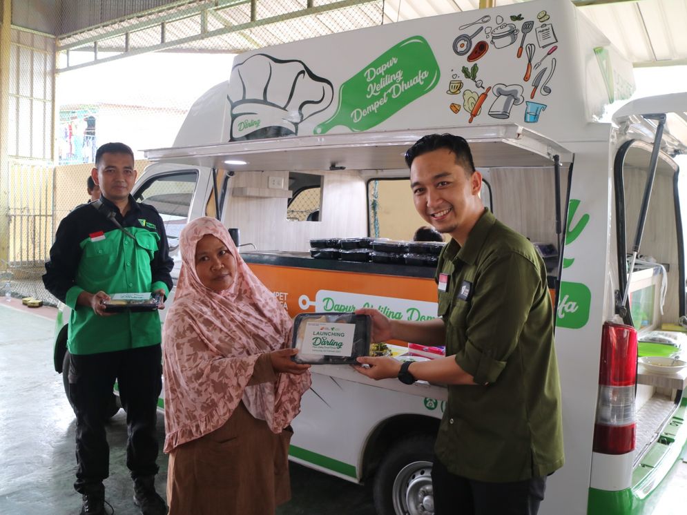 Dompet Dhuafa dengan launching program Dapur Keliling (Darling) untuk bersama-sama dalam upaya pembangunan gizi masyarakat.