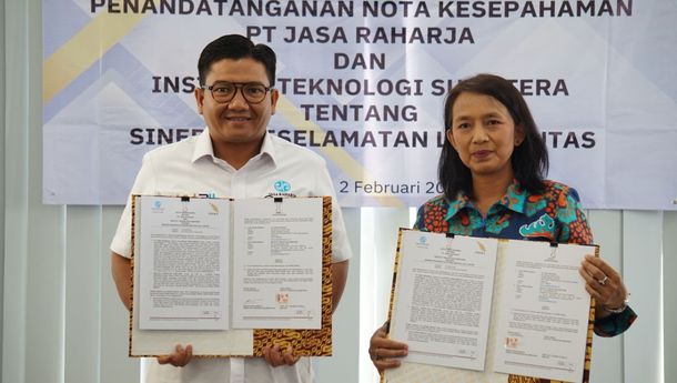 Jasa Raharja Bersama ITERA Sinergi Tekan Angka Kecelakaan Lalu Lintas