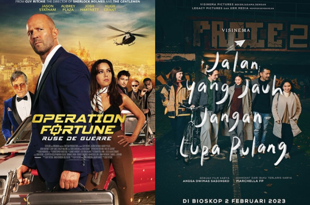 Simak, 5 Film Terbaru  Sedang Tayang di Bioskop Bulan Februari ada yang Bergenre Horor