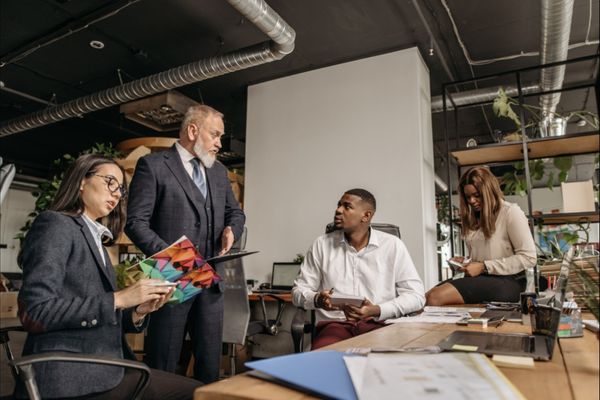 Photo by Pavel Danilyuk: https://www.pexels.com/photo/office-team-having-a-meeting-at-the-table-7654396/