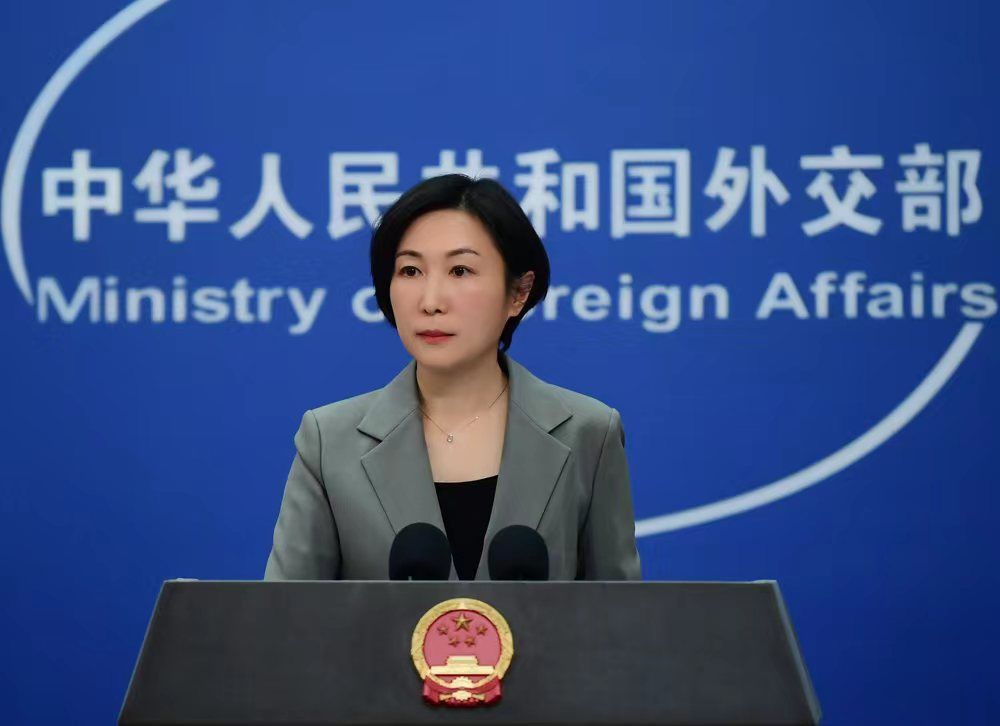 Jubir Kementerian Luar Negeri China Mao Ning mengecam tindakan AS yang menembak jatuh balon udara milik negara tersebut. (Foto : Twitter: China Minister Foreign Affairs)