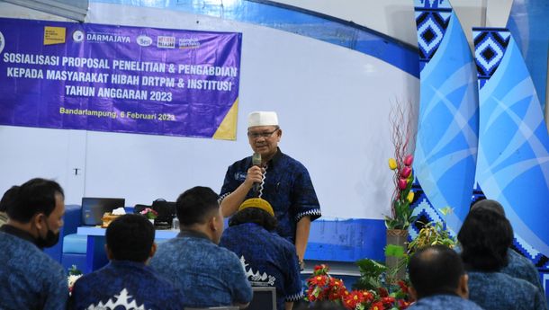 Hibah DRTPM dan Institusi, LP2M IIB Darmajaya Sosialisasi Proposal Penelitian dan Pengabdian Masyarakat