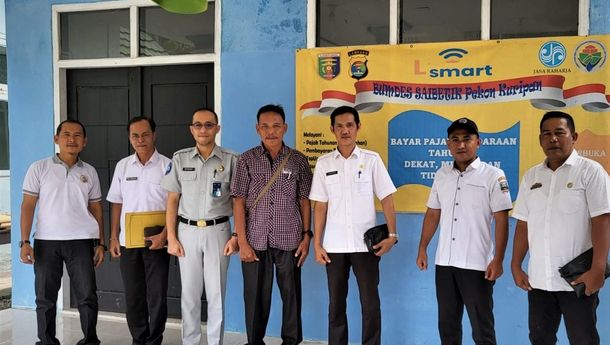 Jasa Raharja Bersama Bapenda Optimalkan Pembayaran Pajak Melalui BUMDES di Pesisir Utara