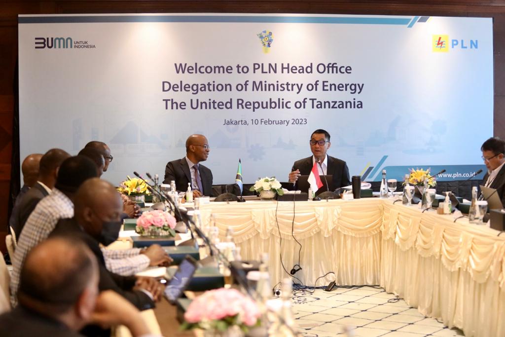 Pemerintah Tanzania Ajak PLN Bangun Sistem Kelistrikan Afrika Timur