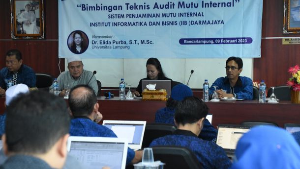 LPM IIB Darmajaya Gelar Bimtek Audit Mutu Internal SPMI