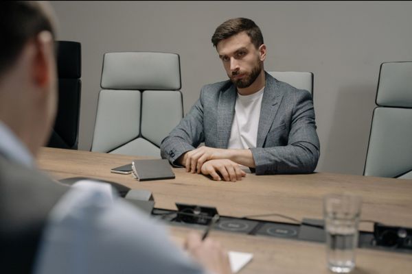 Photo by cottonbro studio: https://www.pexels.com/photo/man-wearing-gray-blazer-in-the-office-6814525/