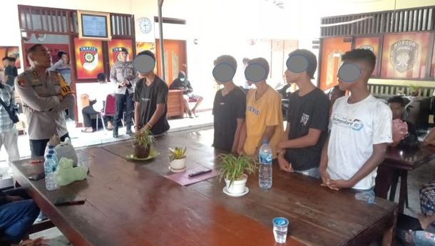 Gara-Gara Tak Diberi Uang  Lima Remaja di  Sikka Keroyok Empat Pegawai Koperasi Harian