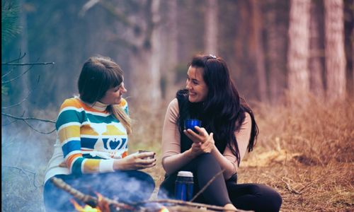 Photo by Oleksandr Pidvalnyi: https://www.pexels.com/photo/two-women-sitting-on-ground-near-bonfire-344102/