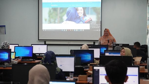 Tingkatkan Kualitas Pembelajaran, LPM IIB Darmajaya Sosialisasi LMS Dosen KBK