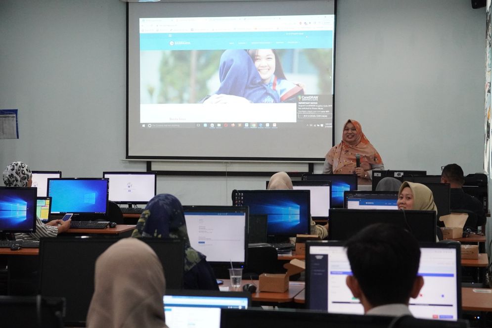 LPM IIB Darmajaya menggelar Sosialisasi Learning Management System (LMS) bagi Dosen Kelompok Bidang Keilmuan (KBK) di Laboratorium Information Acces Center (IAC). 