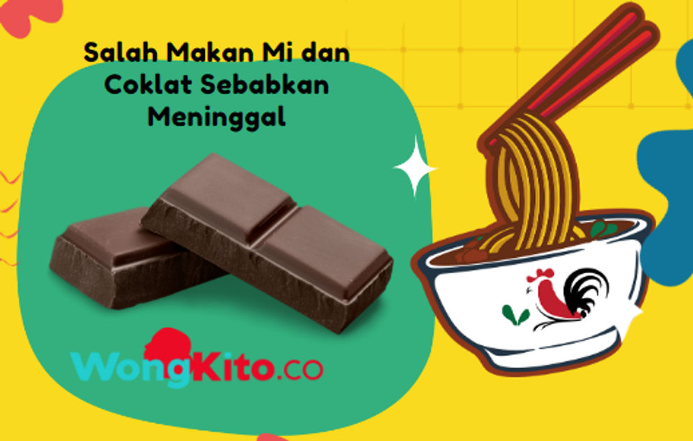 Kembali Beredar, Makan Mi Instan dan Coklat Seorang Meninggal, Cek faktanya